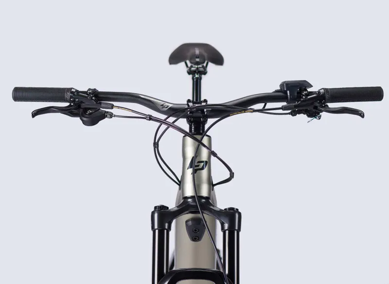 2021 Lapierre Overvolt AM 6.6 Electric Mountain Bike in Silver -3